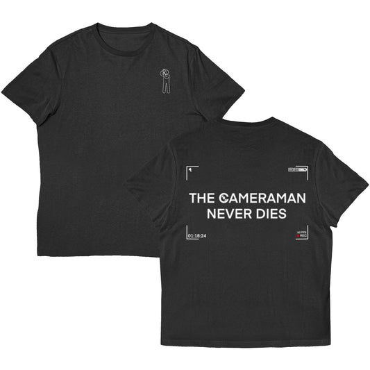 The Cameraman Never Dies | short sleeve